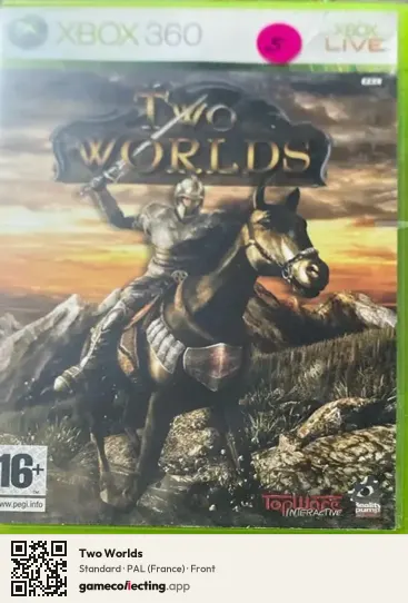 Two Worlds Xbox 360, France box front