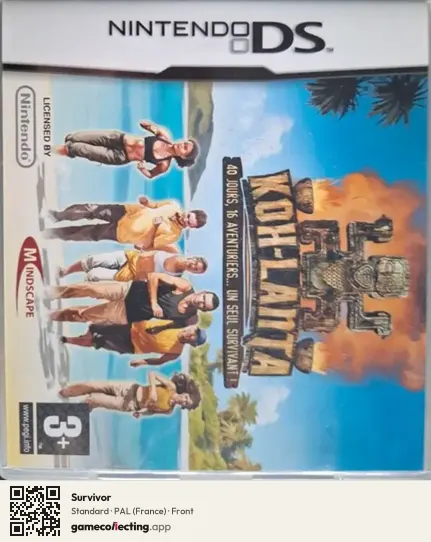 Survivor Nintendo DS, France box front