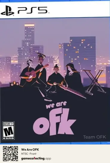 We Are OFK PlayStation 5, NTSC box front