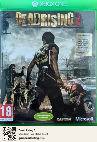 Dead Rising 3 Xbox One, Italy box front