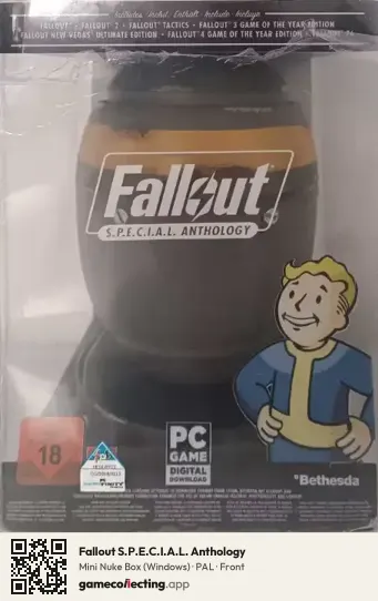 Fallout S.P.E.C.I.A.L. Anthology Computer, PAL box front