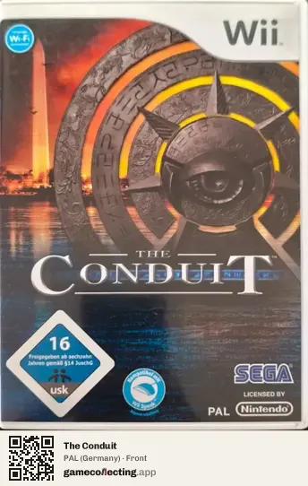 The Conduit Nintendo Wii, Germany box front