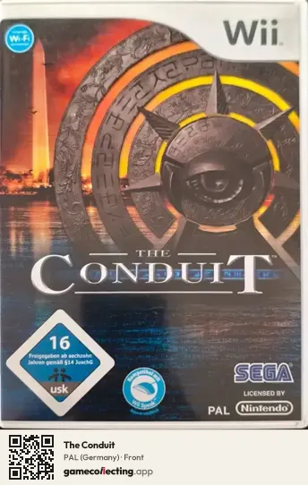 The Conduit Nintendo Wii, Germany box front