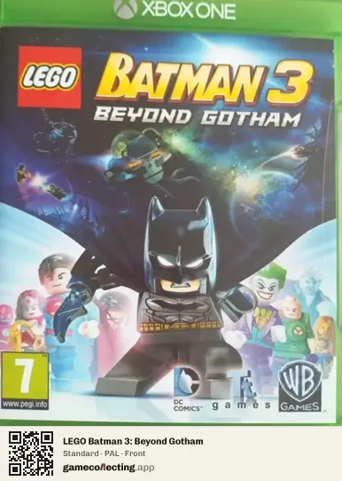 LEGO Batman 3: Beyond Gotham Xbox One, PAL box front