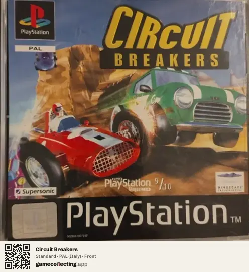 Circuit Breakers PlayStation, Italy box front