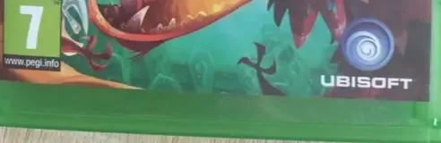 Rayman Legends, the PEGI square on its front