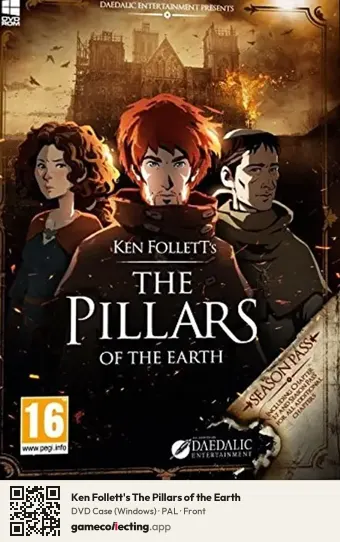 Ken Follett's The Pillars of the Earth Computer, PAL box front