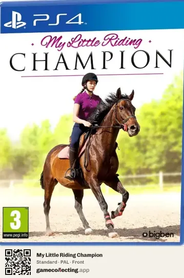 My Little Riding Champion PlayStation 4, PAL box front