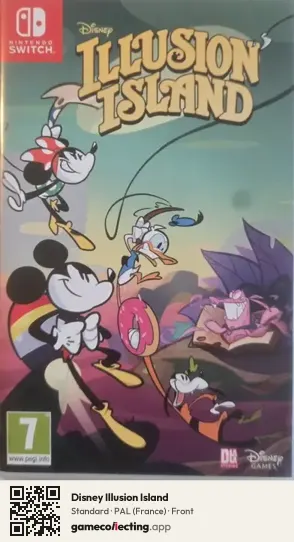 Disney Illusion Island Nintendo Switch, France box front