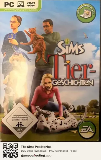 The Sims Pet Stories Computer, Germany box front