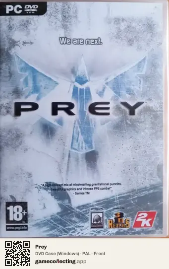 Prey Computer, PAL box front