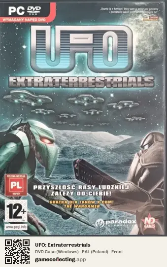 UFO: Extraterrestrials Computer, Poland box front
