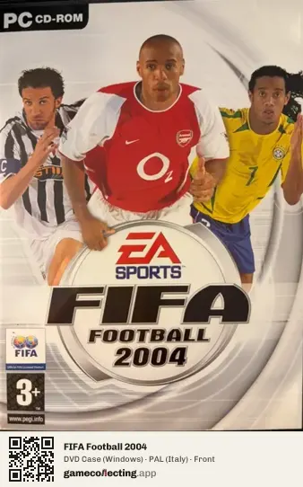 FIFA Football 2004 Computer, Italy box front