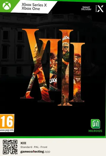 XIII Xbox Series X, PAL box front