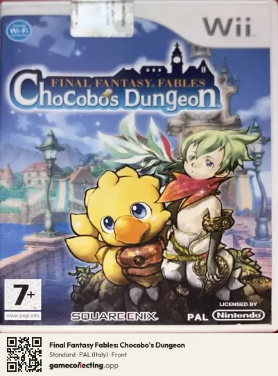 Final Fantasy Fables: Chocobo's Dungeon Nintendo Wii, Italy box front