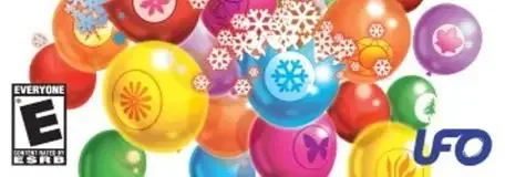 Balloon Pop, the ESRB box on its front