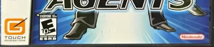 Elite Beat Agents, the ESRB box on its front