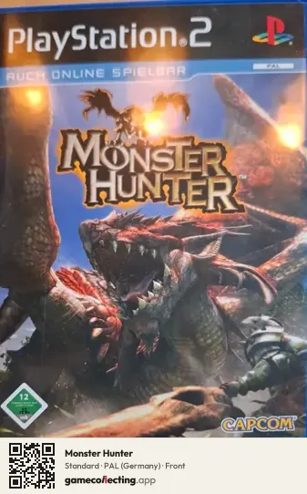 Monster Hunter PlayStation 2, Germany box front