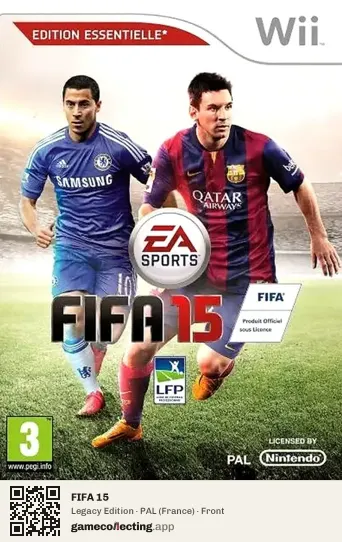 FIFA 15 Nintendo Wii, France box front