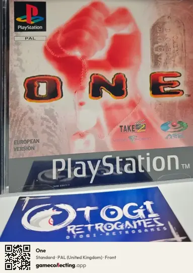 One PlayStation, United Kingdom box front