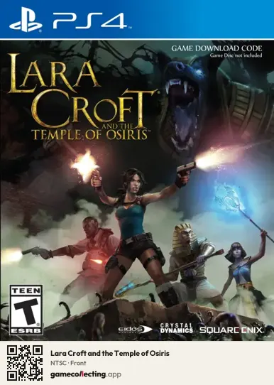 Lara Croft and the Temple of Osiris PlayStation 4, NTSC box front