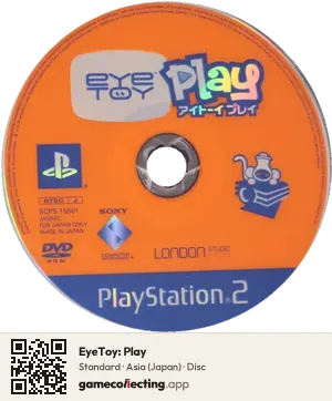 EyeToy: Play PlayStation 2, Asia disc