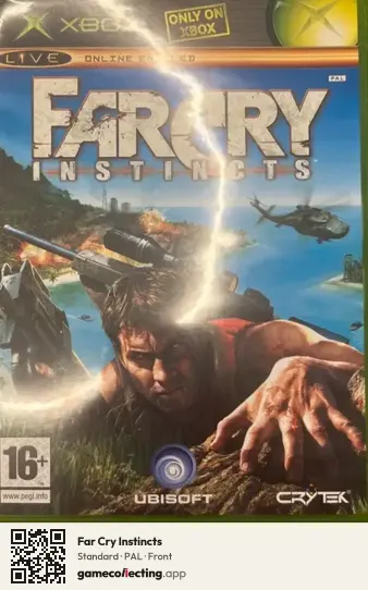 Far Cry Instincts Xbox, PAL box front