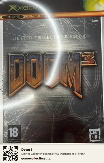 Doom 3 Xbox, Netherlands box front