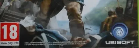 Assassin's Creed IV: Black Flag, the PEGI square on its front