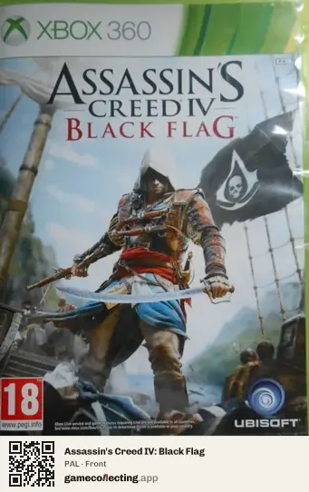 Assassin's Creed IV: Black Flag Xbox 360, PAL box front