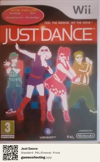 Just Dance Nintendo Wii, France box front