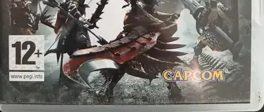 Monster Hunter Freedom Unite, the PEGI square on its front
