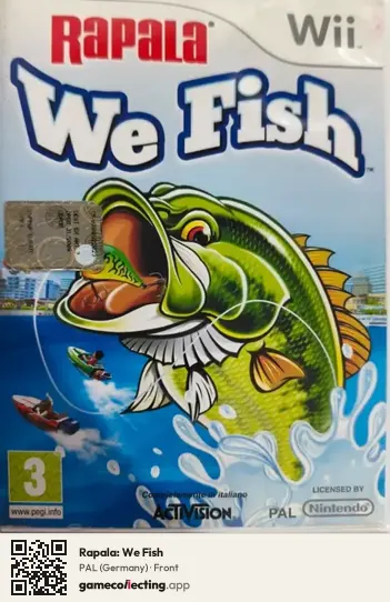 Rapala: We Fish Nintendo Wii, Germany box front