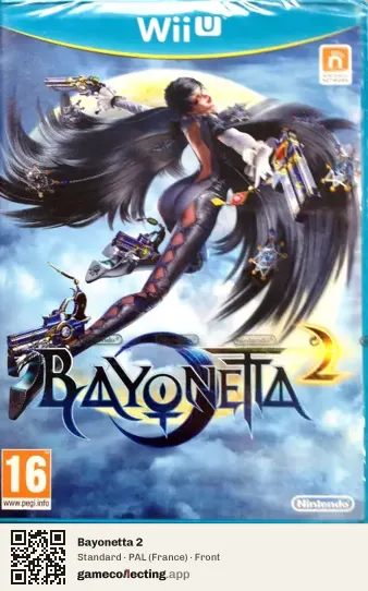 Bayonetta 2 Nintendo Wii U, France box front