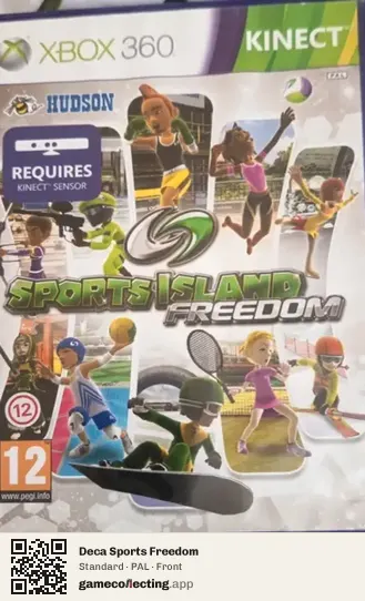 Deca Sports Freedom Xbox 360, PAL box front