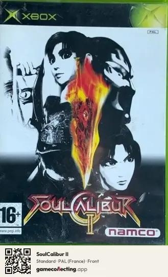 SoulCalibur II Xbox, France box front