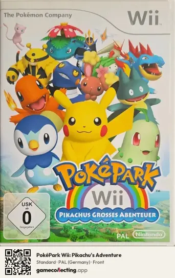 PokéPark Wii: Pikachu's Adventure Nintendo Wii, Germany box front