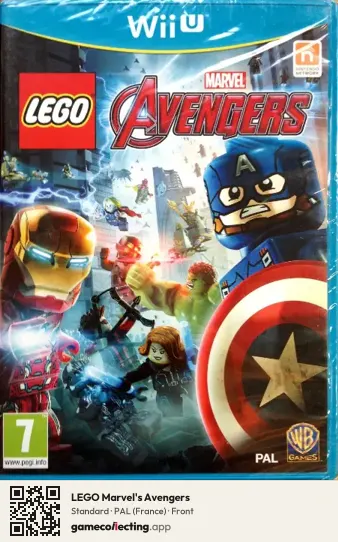 LEGO Marvel's Avengers Nintendo Wii U, France box front