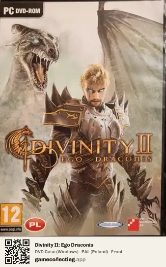 Divinity II: Ego Draconis Computer, Poland box front