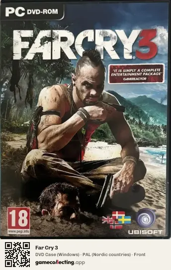 Far Cry 3 Computer, Nordic countries box front