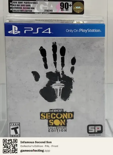 Infamous Second Son PlayStation 4, PAL box front