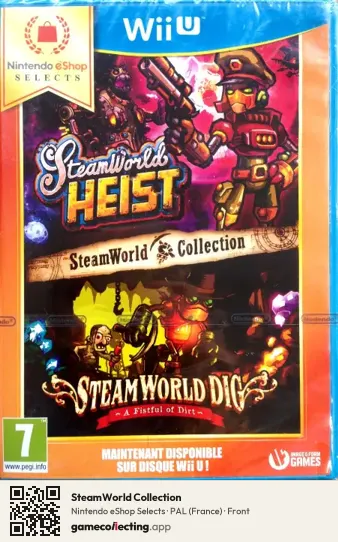SteamWorld Collection Nintendo Wii U, France box front