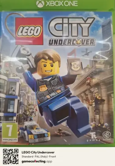 LEGO City Undercover Xbox One, Italy box front
