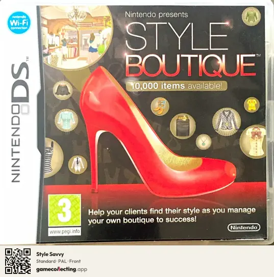 Style Savvy Nintendo DS, PAL box front