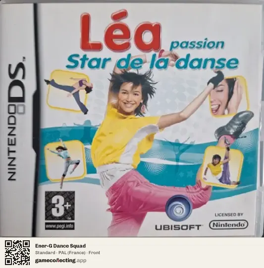 Ener-G Dance Squad Nintendo DS, France box front