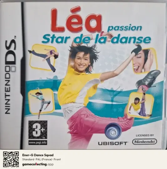 Ener-G Dance Squad Nintendo DS, France box front