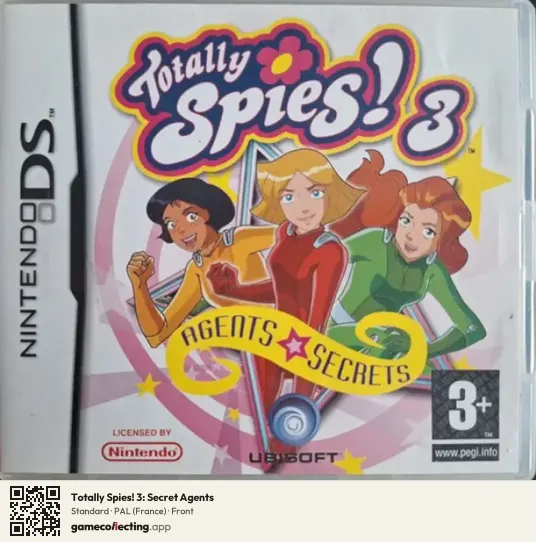 Totally Spies! 3: Secret Agents Nintendo DS, France box front