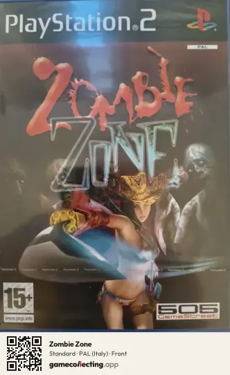 Zombie Zone PlayStation 2, Italy box front