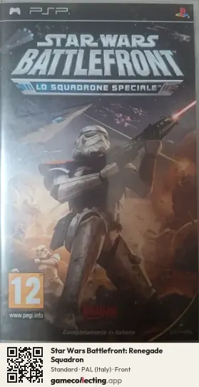 Star Wars Battlefront: Renegade Squadron PlayStation Portable, Italy box front