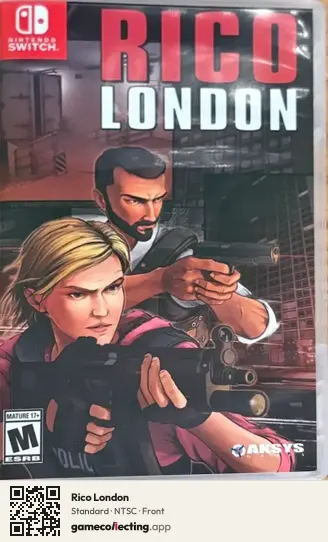 Rico London Nintendo Switch, NTSC box front